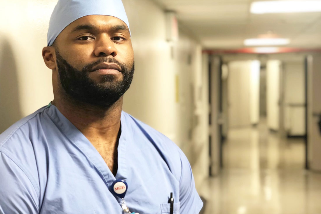 headshot of Dr. Myron Rolle