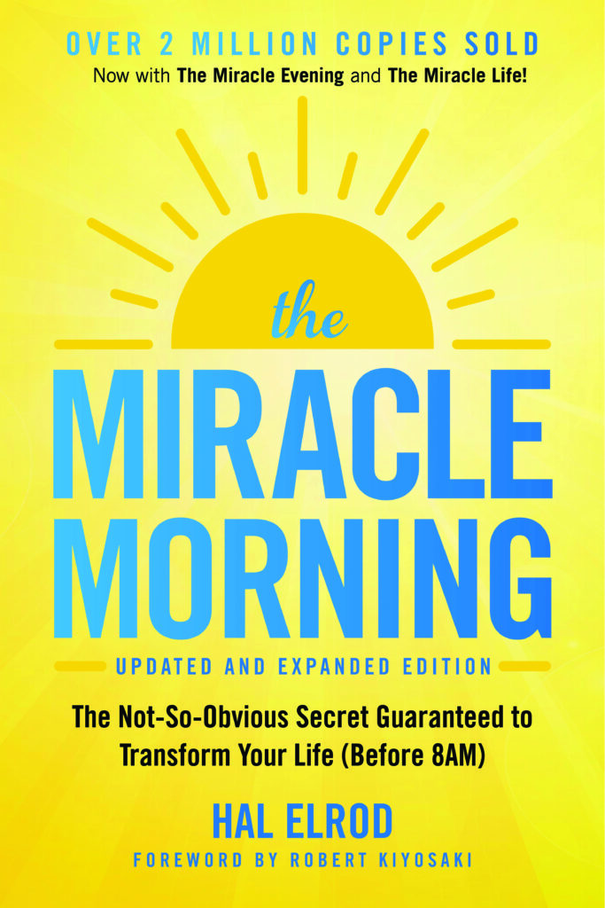 Hal Elrod's book cover The Miracle Morning